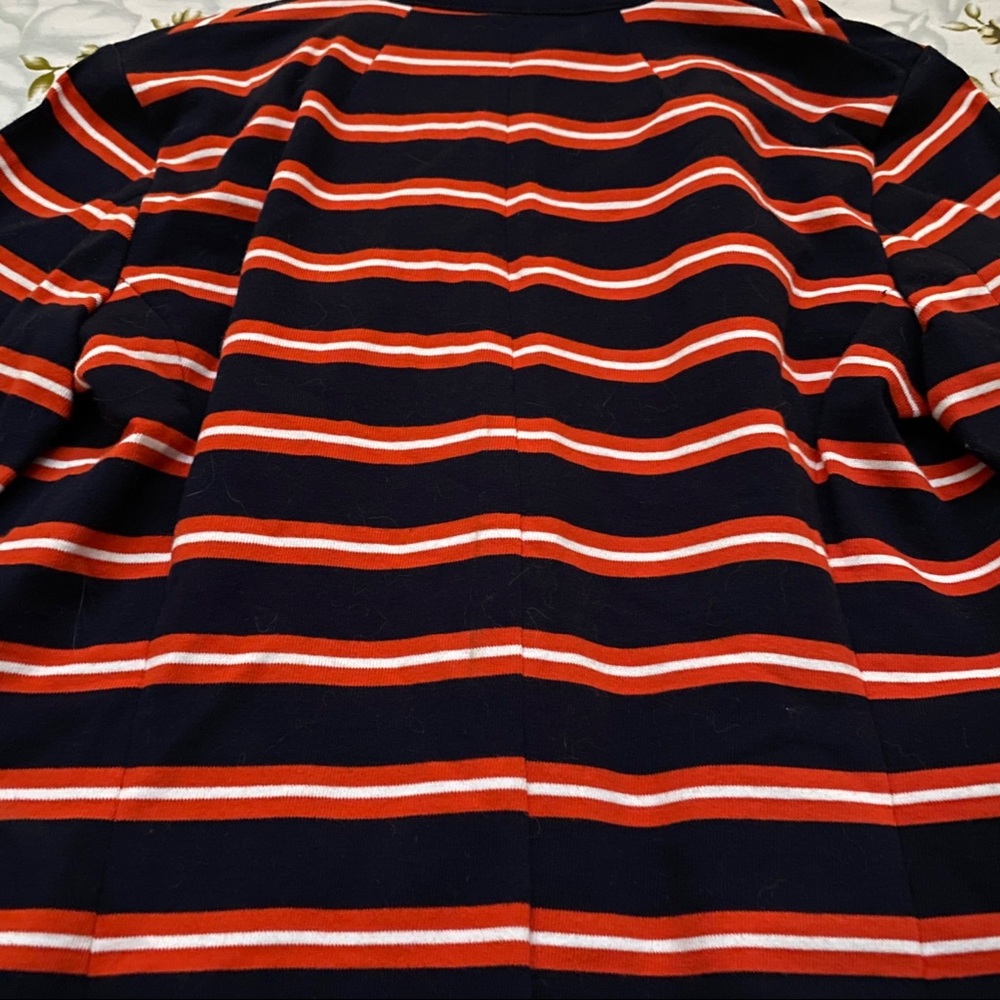 J. Crew Size XS Knit Striped Blazer - Picture 4 of 8